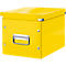 Boîte de rangement LEITZ® Click + Store, pour objets ovales/hauts 260 x 240 x 260 mm, jaune