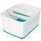 Boîte de rangement Leitz MyBox, DIN A4, pour les ustensiles, blanc/bleu glacé