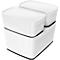 Boîte de rangement Leitz MyBox, DIN A4, pour les ustensiles, blanc/noir