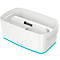 Boîte de rangement Leitz MyBox, DIN A5, pour les ustensiles, blanc/bleu glacé