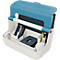 Boîte de rangement mobile Leitz® Cosy, poignée de transport et couvercle, jusqu'au format A4, bleu