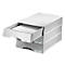 Boîte de rangement Plus LEITZ®, format A4, plastique, 4 p., gris