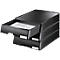 Boîte de rangement Plus LEITZ®, format A4, plastique, 4 p., noir