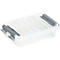 Boîte de rangement Sunware Q-line - couvercle - clips de fermeture - transparent - L 118 x l 77 x H 30 mm - 0,2 l