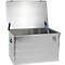 Boîte de transport Alutec CLASSIC 186, aluminium, 186 L, L 785 x l. 565 x H 482 mm, serrures à cylindre