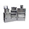 Boîte de transport Alutec COMFORT 6, aluminium, 6 l, L 280 x l 215 x H 150 mm, couvercle robuste
