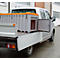 Boîte de transport et de plateforme CEMO CEMbox 750, polyéthylène, 750 l, L 1700 x l 840 x H 800 mm, empilable, avec porte latérale, gris/orange