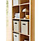Boîte de transport Rotho Albula, volume 27 l, empilable, avec couvercle amovible et trous de préhension, L 370 x l 290 x H 295 mm, plastique recyclé, marron