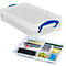 Boîte, plastique, LOT de boîtes Really useful Boxes, 4 L + bac encastrable