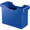 Boîte pour dossiers suspendus Uni-Box Plus Leitz 1908, format A4, pour env. 20 dossiers suspendus, poignées encastrées, bleu