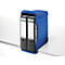 Boîte pour dossiers suspendus Uni-Box Plus Leitz 1908, format A4, pour env. 20 dossiers suspendus, poignées encastrées, bleu