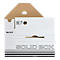 Boîtes d'archives Leitz Solid Box 6128, dos de 100 mm, pour format A4, pour 900 feuilles, 10 pièces, blanc