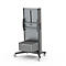 Boîtier média pour support de moniteur SMS Presence, L 780 x P 350 x H 16 mm, jusqu'à 12 kg, gris anthracite