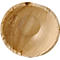 Bols jetables Papstar pure, ø 150 mm, 425 ml, 25 pièces, compostables, résistants à la chaleur, aspect individuel, en feuille de palmier