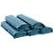 Bolsas de basura Deiss Premium, 120 L, resistentes al desgarro, LDPE reciclado, 100 p., azul