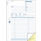 Bon de livraison Avery Zweckform 1720, format A5, 1 carnet de 2 x 40 feuilles, papier FSC®, blanc/jaune