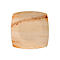 Bord Papstar QUADRATO Puur, wegwerp, vierkant, L 150 x B 150 mm, water- en hittebestendig, composteerbaar, palmblad, naturel, 25 stuks
