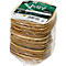 Bord Papstar QUADRATO Puur, wegwerp, vierkant, L 260 x B 260 mm, water- en hittebestendig, composteerbaar, palmblad, naturel, 25 stuks.