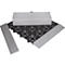 Bordures pour grille de sol Yoga Rost®, argent, 10 p.
