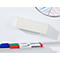 Bordwisser type 89120, magnetisch, B 45 x D 38 x H 145 mm, wit-grijs