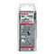 BOSCH decoupeerzaagblad T 101 B, HCS-staal, L 100 mm, tandsteek 2,7 mm, geslepen, voor hout &amp; kunststof, 25 stuks
