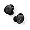 Zwei schwarze, kabellose In-Ear-Kopfhörer von Bose mit rundem Design auf weißem Hintergrund.