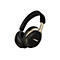 Schwarze Bose-Over-Ear-Kopfhörer mit goldenen Akzenten auf weißem Hintergrund.