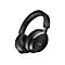 Schwarze, elegante Bose Over-Ear-Kopfhörer vor weißem Hintergrund.