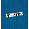 BOTT dopsleutelhouder, B 270 mm, 8 houders voor 1/2 inch doppen, geschikt voor geperforeerde platen