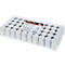 Bougies à chauffe-plat Lumières professionnelles, blanc, 150 pièces, env. 6 heures de combustion
