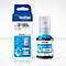 Encre Brother bleue BTD180c avec emballage. La bouteille indique 'C', '48.8'.