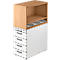 Bovenste plank, voor staande container, 1 plank, beukenhouten decor