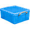 Box, Kunststoff, transparent blau, 18 l