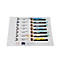 Bracelets Xerox Premium NeverTear, 120 µm, blancs, imperméables, perforés, format A4, 100 feuilles, 8 pcs/sheet