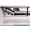 Brandbestrijdingssysteem met beschermbeugel voor ION-ULTRA-90 veiligheidskasten, automatische ontgrendeling, voor 1200 mm kastbreedte
