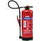 Brandblusser Gloria® WKL 9 PRO, DIN EN 3, vermogen 27 A, ideaal voor Li-Ion batterijen tot 1285 Wh, 9 l, 80 s, 4 m, slagknop, bluslans &amp; bluspistool