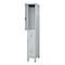 Brandweerkast C+P Flexo Wit, 1 compartiment met 2 legborden, poten, B 300 x D 500 x H 1950 mm, RAL 7035 lichtgrijs