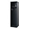 Brandweerkluis C+P Evolo Flexo, 1 compartiment, met helmhouder, vloerglijders, B 500 x D 500 x H 1850 mm, RAL 7016 antracietgrijs