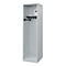 Brandweerkluis C+P Evolo Flexo, 1 vak, zonder helmhouder, vloerglijders, B 500 x D 600 x H 1850 mm, RAL 7035 lichtgrijs
