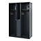 Brandweerkluis C+P Evolo Maxi, 4 vakken voor 2 personen, zonder helmhouder, vloerglijders, B 1200 x D 500 x H 1850 mm, RAL 7016 antracietgrijs