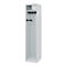 Brandweerkluis C+P Evolo PRAKTUS, 1 compartiment, met sokkel, vloerglijders, B 400 x D 500 x H 1850 mm, RAL 7035 lichtgrijs