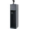 Brandweerkluis C+P Evolo Youngster, 1 compartiment, met helmhouder, vloerglijders, B 400 x D 500 x H 1530 mm, RAL 7016 antracietgrijs