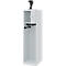 Brandweerkluis C+P Evolo Youngster, 1 vak, met helmhouder, vloerglijders, B 400 x D 500 x H 1530 mm, RAL 7035 lichtgrijs