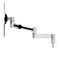 Bras de moniteur Durable, pour 1 écran 21-27", VESA, rotatif et inclinable, réglable en hauteur, avec douille de bureau