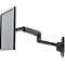Bras mural pour écran Ergotron LX, jusqu'à 34', jusqu'à 11,3 kg, inclinable et pivotant, VESA, noir