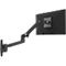 Bras mural pour écran Ergotron LX, jusqu'à 34', jusqu'à 11,3 kg, inclinable et pivotant, VESA, noir