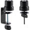 Bras pivotant Kensington A1020, support de bureau, pour microphones/webcams/systèmes d'éclairage, passage de câbles, noir