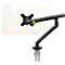 Bras pour écran BakkerElkhuizen BE Flexible, pour 1 écran, jusqu'à 10 kg, rotatif, inclinable et pivotant, largeur de serrage 80 mm, compatible VESA, ergonomique, réglable en hauteur de 170 à 582 mm, noir