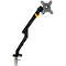 Bras pour écran BakkerElkhuizen BE Flexible, pour 1 écran, jusqu'à 10 kg, rotatif, inclinable et pivotant, largeur de serrage 80 mm, compatible VESA, ergonomique, réglable en hauteur de 170 à 582 mm, noir