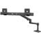 Bras pour écran Ergotron LX Dual Direct 45-489-224, pour 2 écrans jusqu'à 25', jusqu'à 10 kg, pivotant, inclinable &amp; réglable en hauteur, VESA, noir